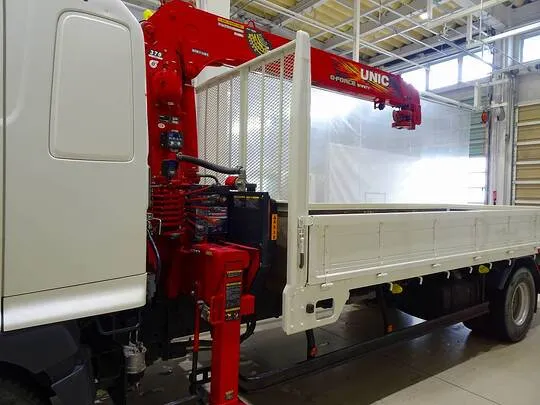 レンジャー 2.45t 標準ベッド付 ユニック4段クレーン付 210ps