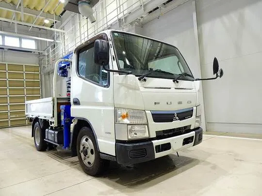 キャンター 2t 全低床 標準 タダノ3段クレーン付