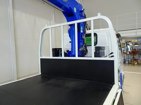 【年次点検済】エルフ 3t 高床 標準ロング タダノ4段クレーン付