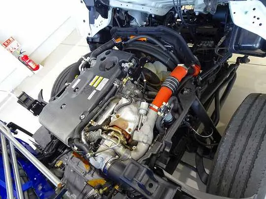 【年次点検済】エルフ 3t 高床 標準ロング タダノ4段クレーン付