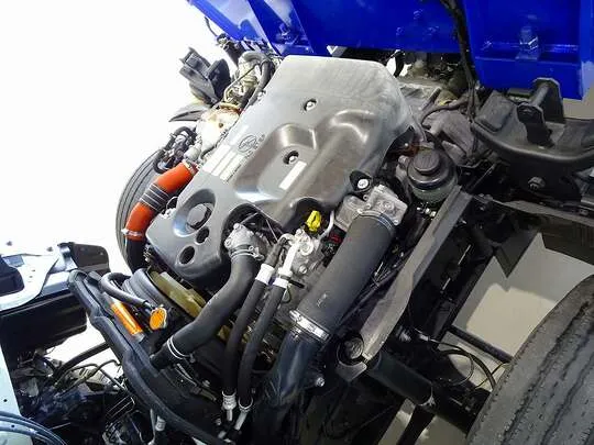 【年次点検済】エルフ 3t 高床 標準ロング タダノ4段クレーン付