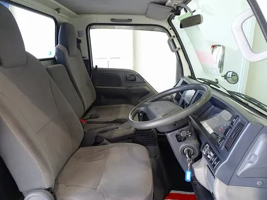 【年次点検済】エルフ 3t 高床 標準ロング タダノ4段クレーン付