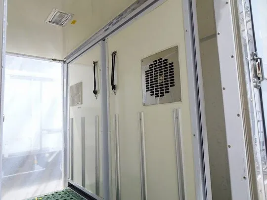 デュトロ 1.5t FJL 標準セミロング 低温冷凍車 2室式 左右サイドドア 総重量5t未満