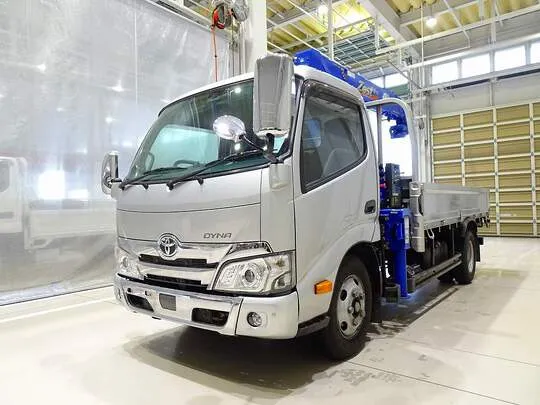 ダイナ 2t 高床 標準ロング タダノ3段クレーン付