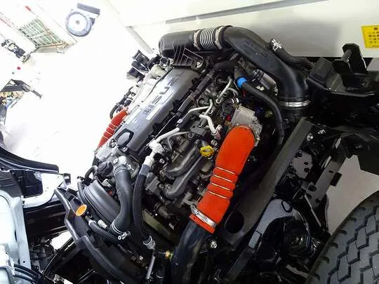 エルフ 2t 4WD FFL 強化ダンプ 未使用車