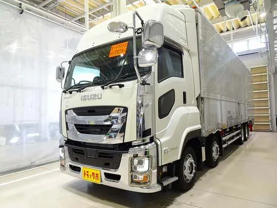 ギガ 13.7t 4軸 アルミウイング リアエアサス 380ps