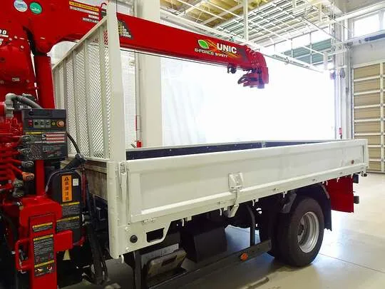 エルフ 2t 高床 標準ロング ユニック4段クレーン付