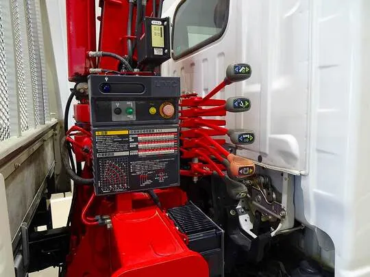 エルフ 2t 高床 標準ロング ユニック4段クレーン付