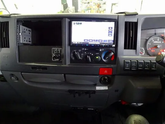 エルフ 0.8t 4WD FFL Sタイヤ 幌付 Wキャブ/垂直PG付