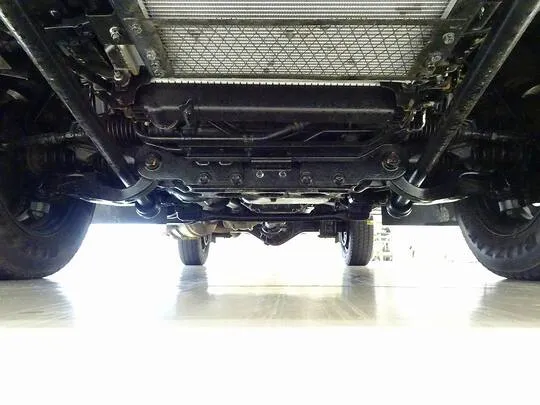 エルフ 0.8t 4WD FFL Sタイヤ 幌付 Wキャブ/垂直PG付