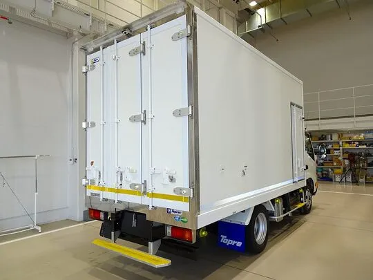 デュトロ 1.5t FJL 標準セミロング 低温冷凍車 2室式 左右サイドドア 総重量5t未満