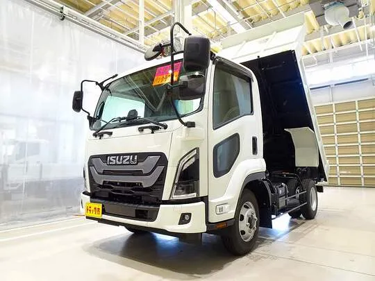 フォワード 3.7t 標準ベッドレス ダンプ 190ps 未使用車