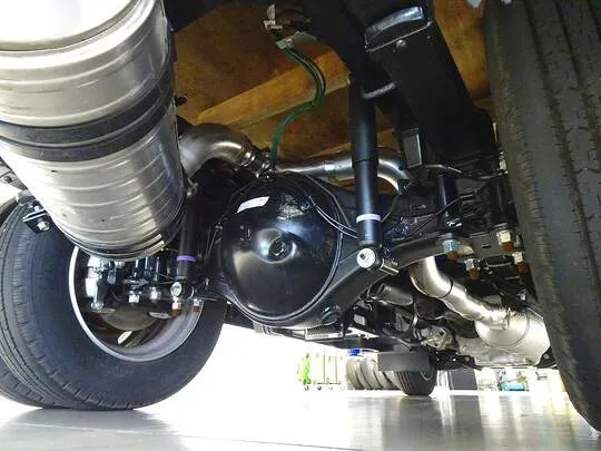 キャンター 3t 全低床 標準セミロング タダノ4段クレーン付 未使用車