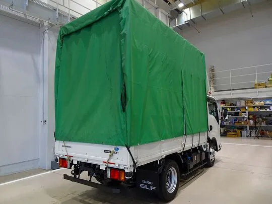 エルフ 2t FFL 標準 幌付 平ボデー 総重量5t未満