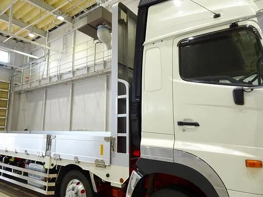 プロフィア 13.5t 4軸 アルミブロック 平ボデー 総輪エアサス 410ps
