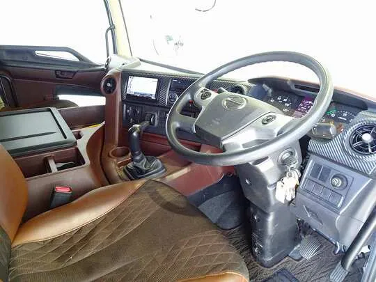 プロフィア 13.5t 4軸 アルミブロック 平ボデー 総輪エアサス 410ps