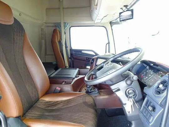 プロフィア 13.5t 4軸 アルミブロック 平ボデー 総輪エアサス 410ps