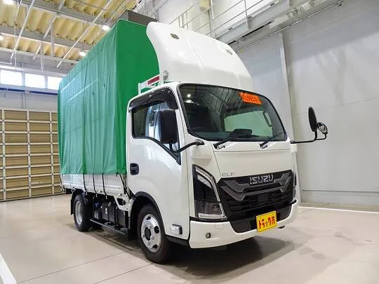 エルフ 2t FFL 標準 幌付 平ボデー 総重量5t未満