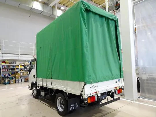 エルフ 2t FFL 標準 幌付 平ボデー 総重量5t未満