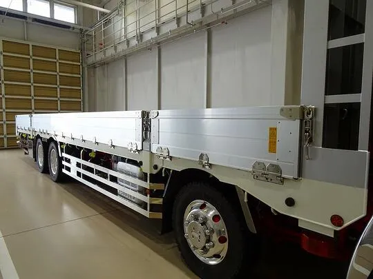 プロフィア 13.5t 4軸 アルミブロック 平ボデー 総輪エアサス 410ps