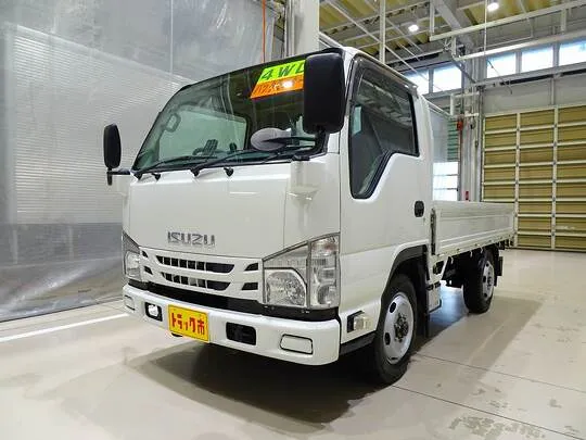 エルフ 1.5t 4WD FFL Sタイヤ 平ボデー