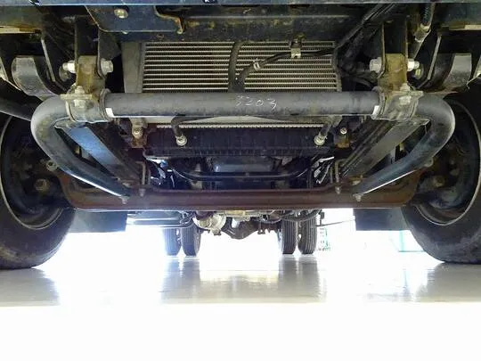 エルフ 2.95t 高床 ワイドロング タダノ4段クレーン付/ダンプ カスタムグレード