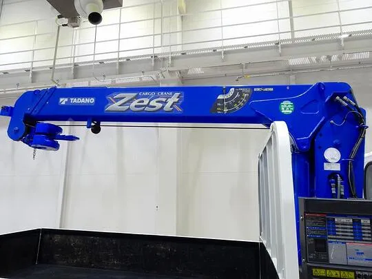 【年次点検済】エルフ 2t FFL 標準 タダノ3段クレーン付