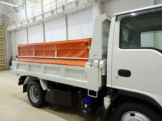 エルフ 2t 4WD FFL Lゲートダンプ