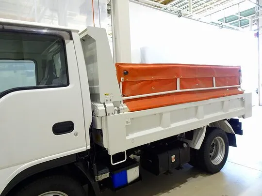 エルフ 2t 4WD FFL Lゲートダンプ