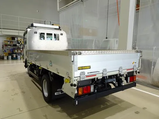 エルフ 2t 4WD FFL 標準セミロング アルミブロック 平ボデー