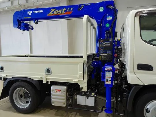 【年次点検済】デュトロ 3t FJL 標準 タダノ3段クレーン付