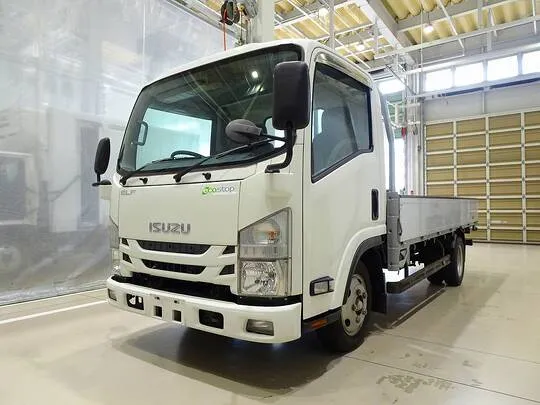 エルフ 2t FFL 標準ロング アルミブロック 平ボデー 総重量5t未満