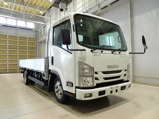エルフ 2t FFL 標準ロング アルミブロック 平ボデー 総重量5t未満