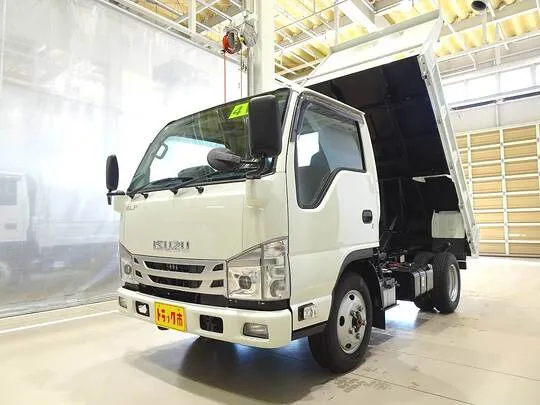 エルフ 2t 4WD FFL 強化ダンプ 未使用車