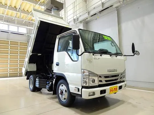 エルフ 2t 4WD FFL 強化ダンプ 未使用車