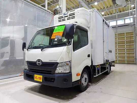 デュトロ 2t FJL ワイドロング 低温冷凍車 スタンバイ/格納ゲート付