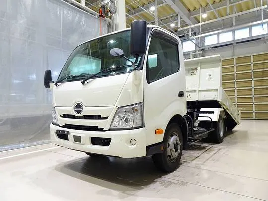 デュトロ 3.7t 高床 ワイドセミロング ローダーダンプ