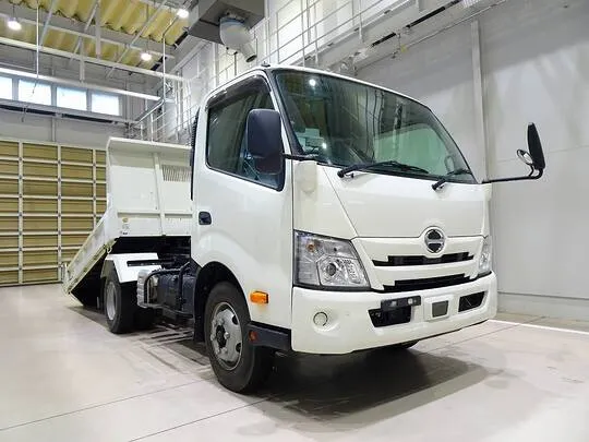 デュトロ 3.7t 高床 ワイドセミロング ローダーダンプ