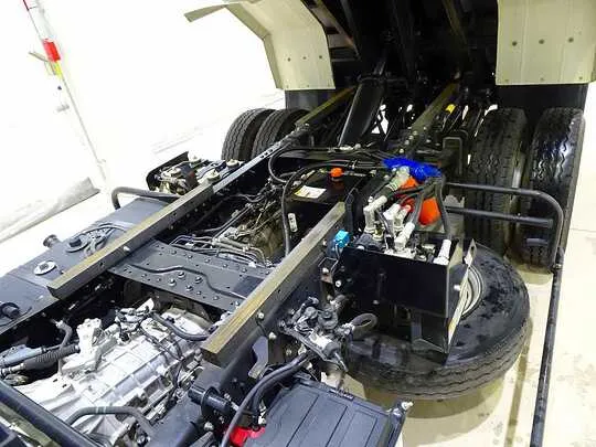 デュトロ 3.7t 高床 ワイドセミロング ローダーダンプ
