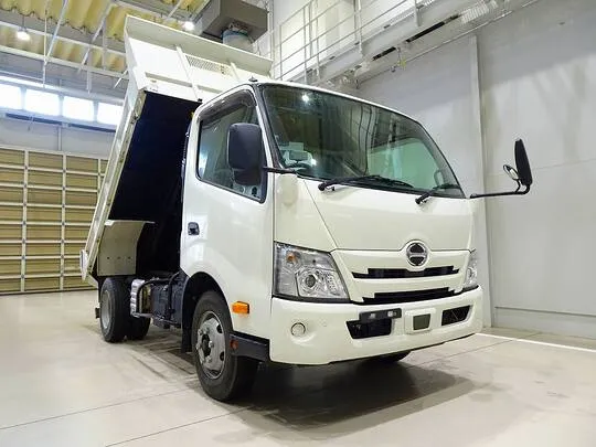 デュトロ 3.7t 高床 ワイドセミロング ローダーダンプ