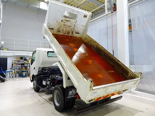 デュトロ 3.7t 高床 ワイドセミロング ローダーダンプ